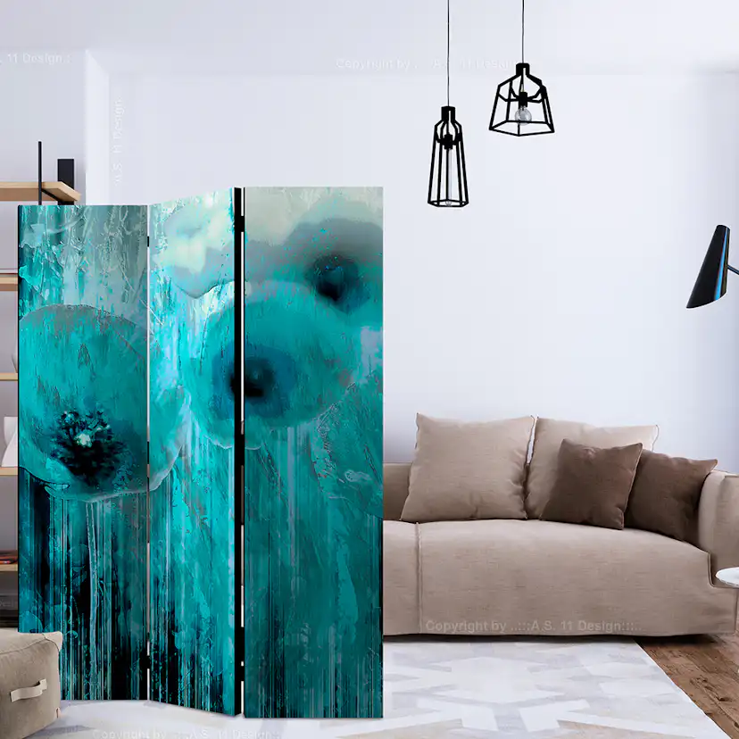 Rumsavdelare Arkiio Turquoise Madness 135x172 cm
