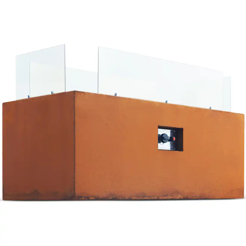 Eldstad Lyfco Cortenstål Gasoldriven Kalix