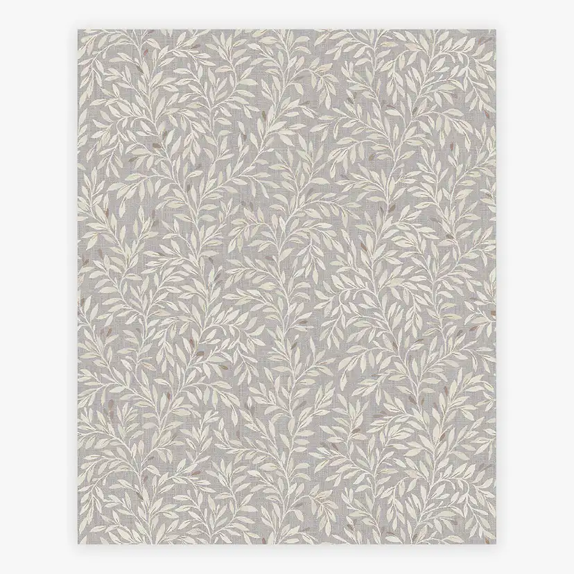 Tapet NEXT Ditsy Leaf Grey