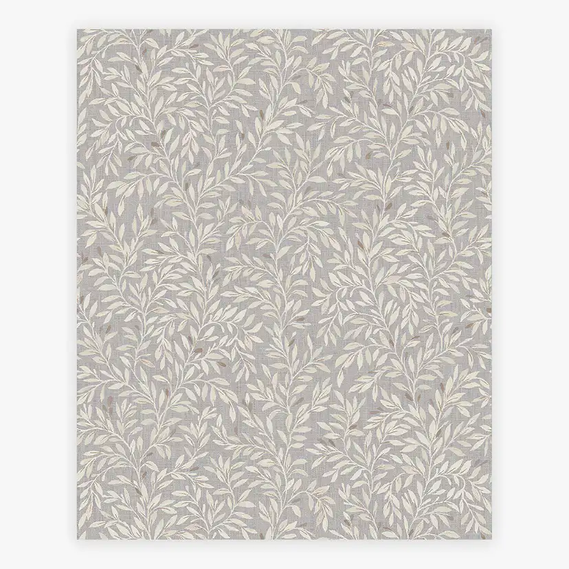 Tapet NEXT Ditsy Leaf Grey