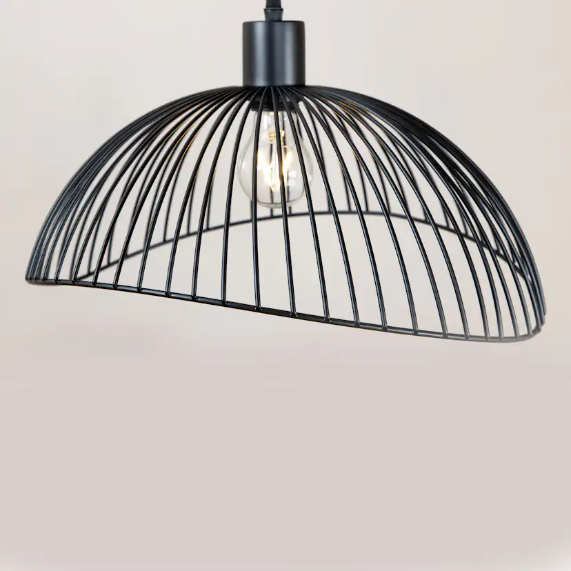 Elsa Pendant Lamp L400*W340*H220 Black BxDxH: 400x340x220 mm