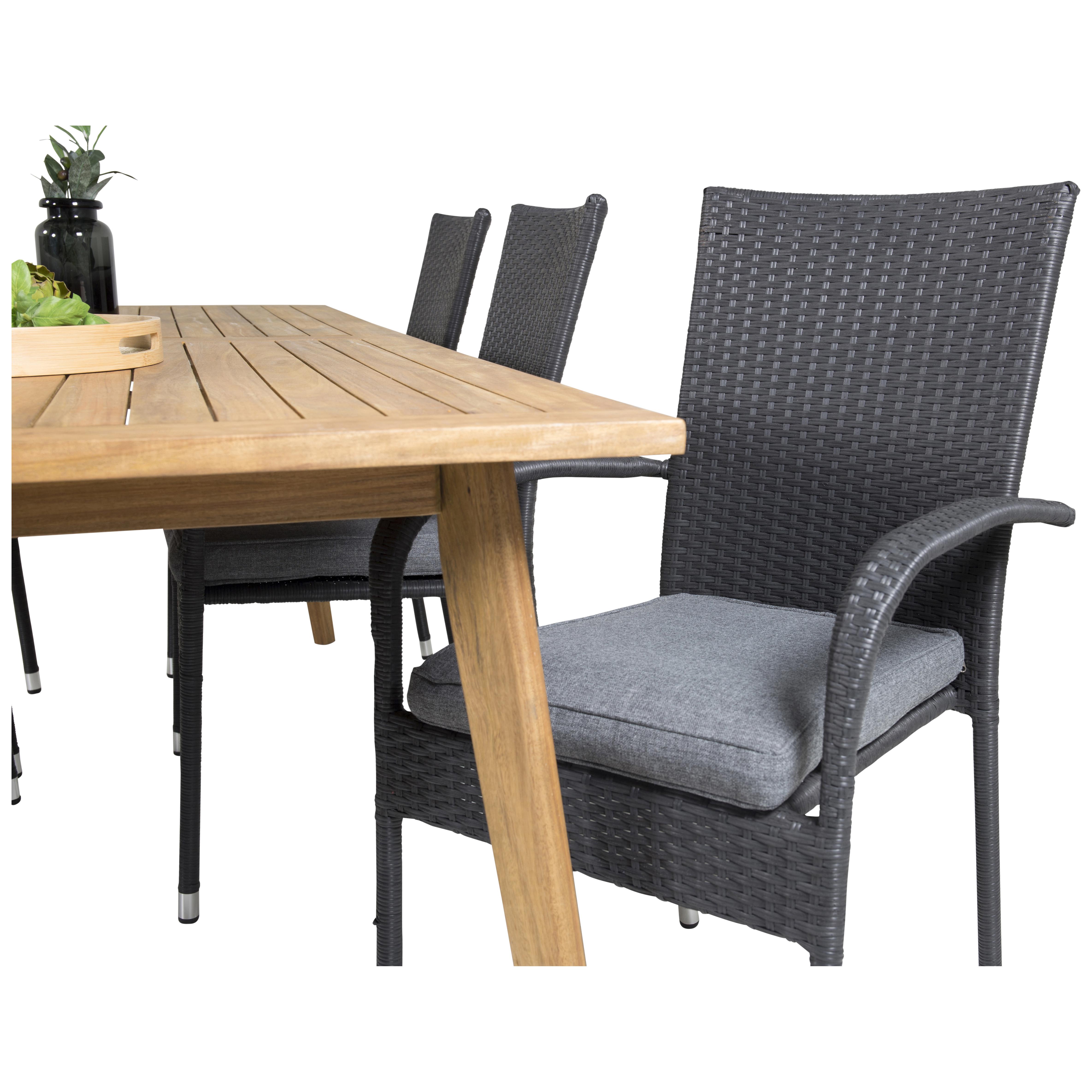Matgrupp Venture Home Caisa 220 med 6 Asta Stolar