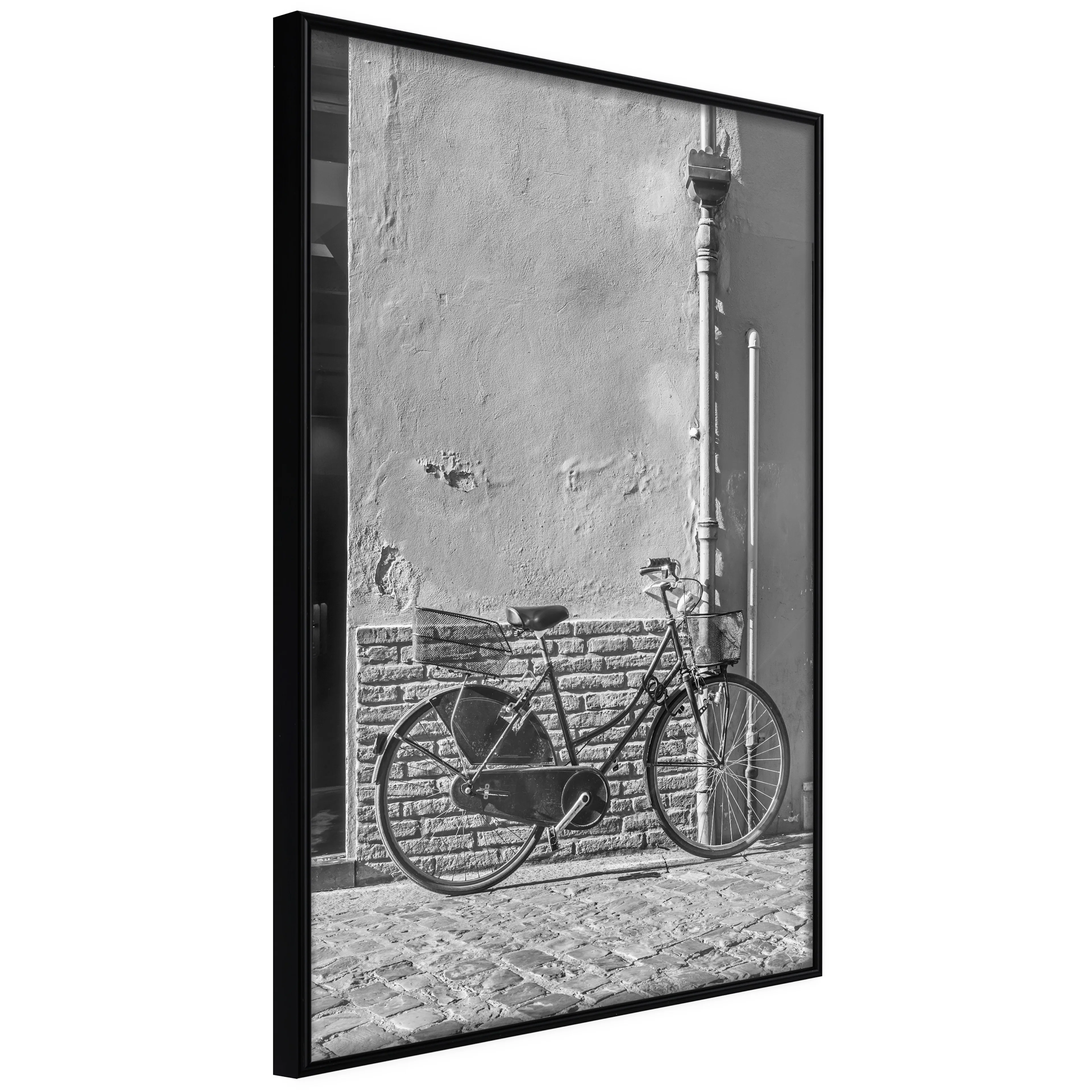 Affisch - Old Italian Bicycle [Poster] 40x60 Svart ram, 40x60 cm