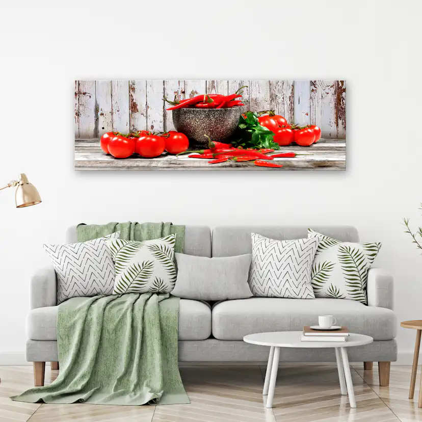 Tavla Arkiio Red Vegetables Wood