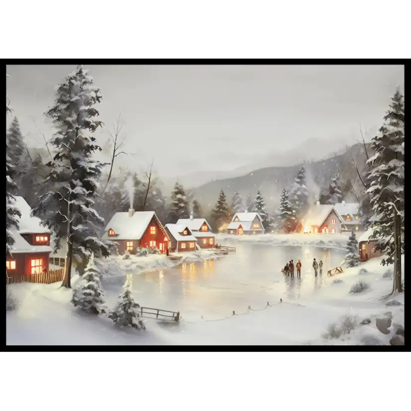 Poster Gallerix Winter Village No2