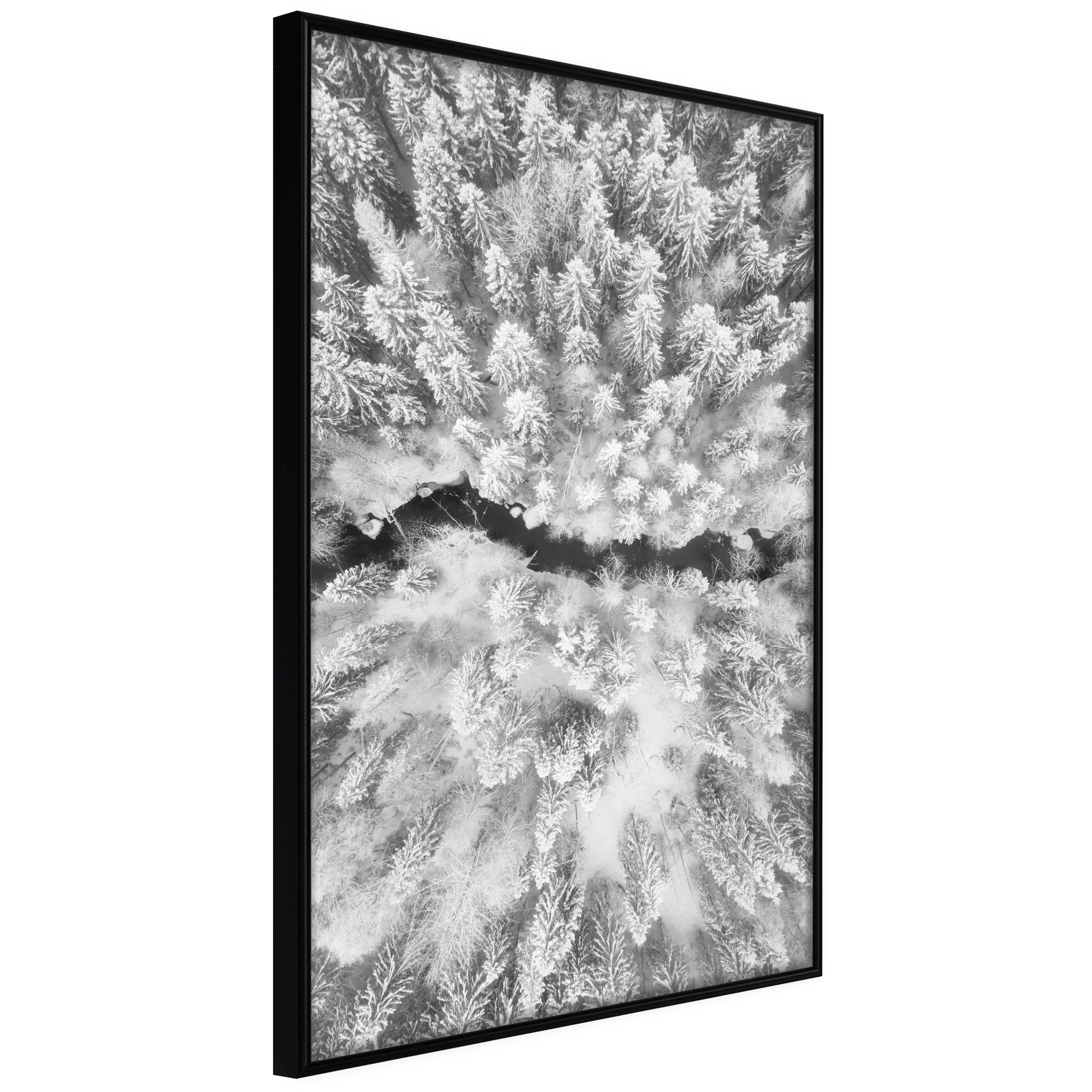 Affisch - Cold Stream [Poster] 40x60 Svart ram, 40x60 cm
