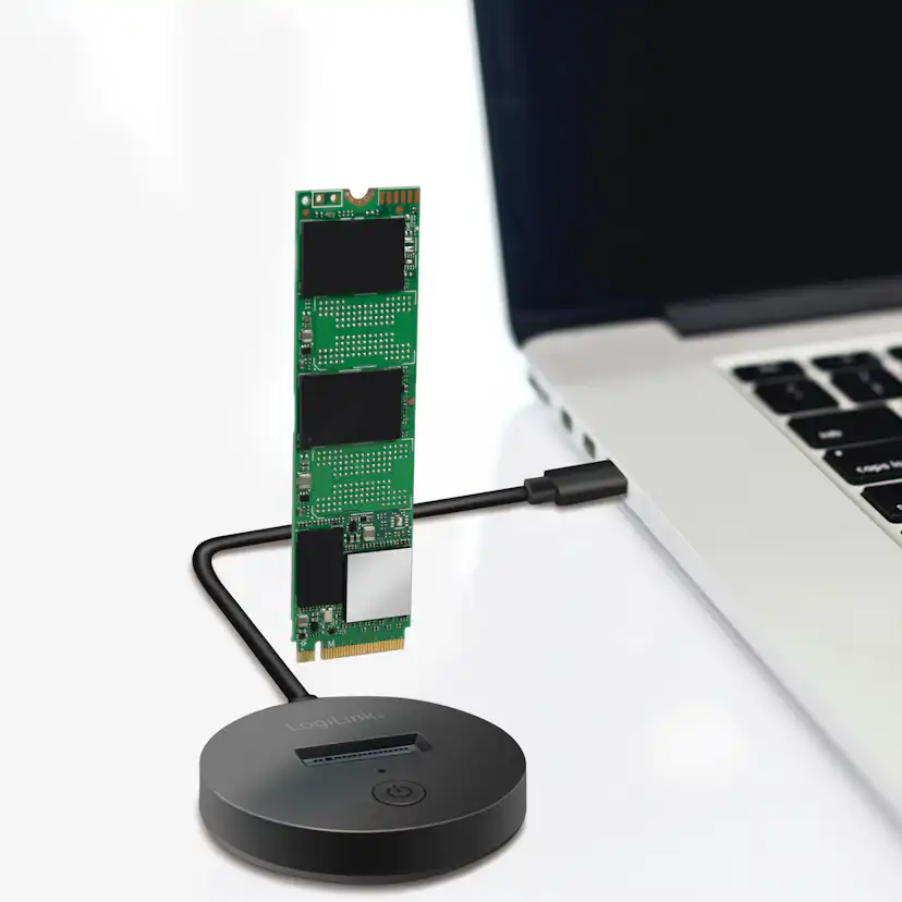 SSD-dockningsstation LogiLink M.2 SATA / NVMe