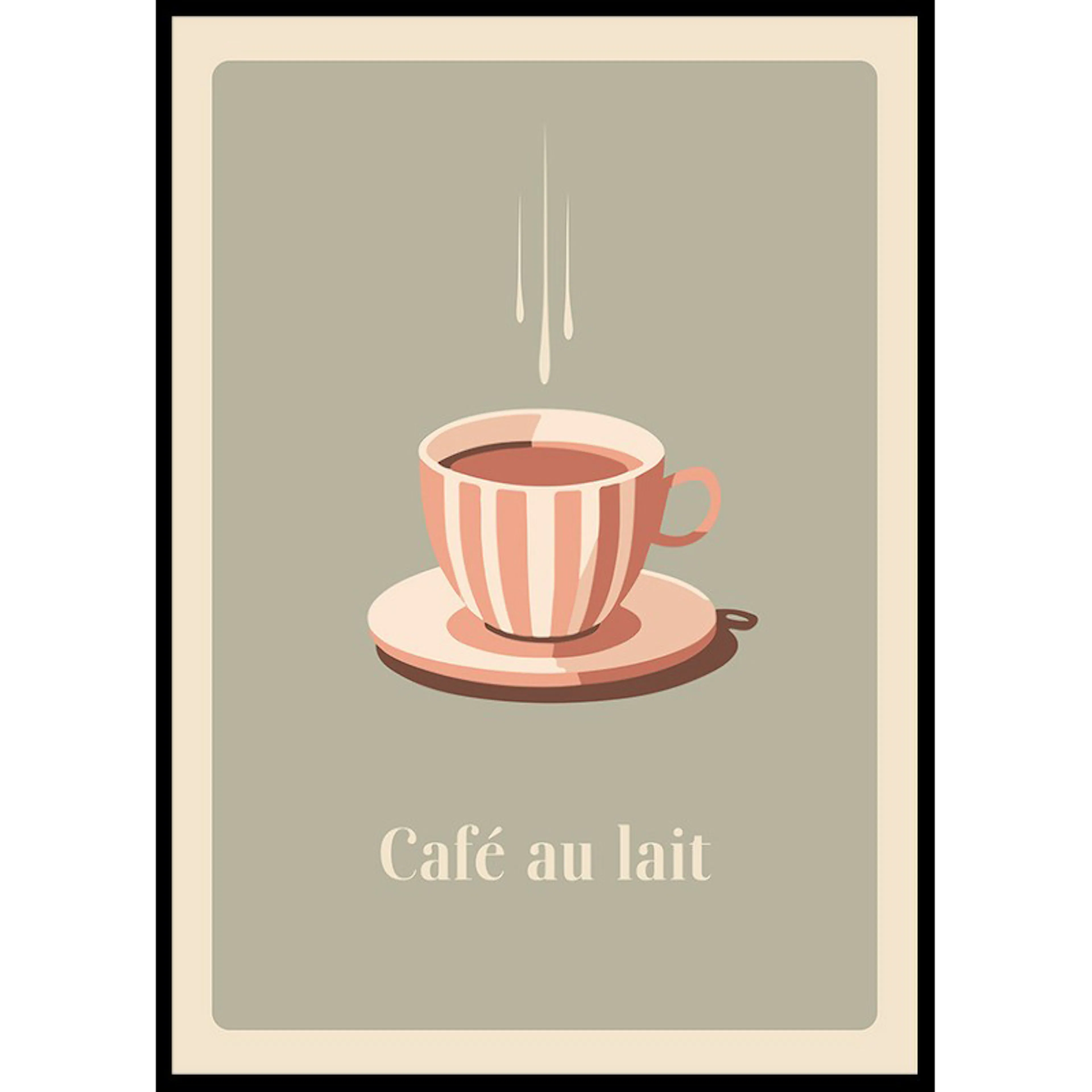 Poster Gallerix Cafe Au Lait