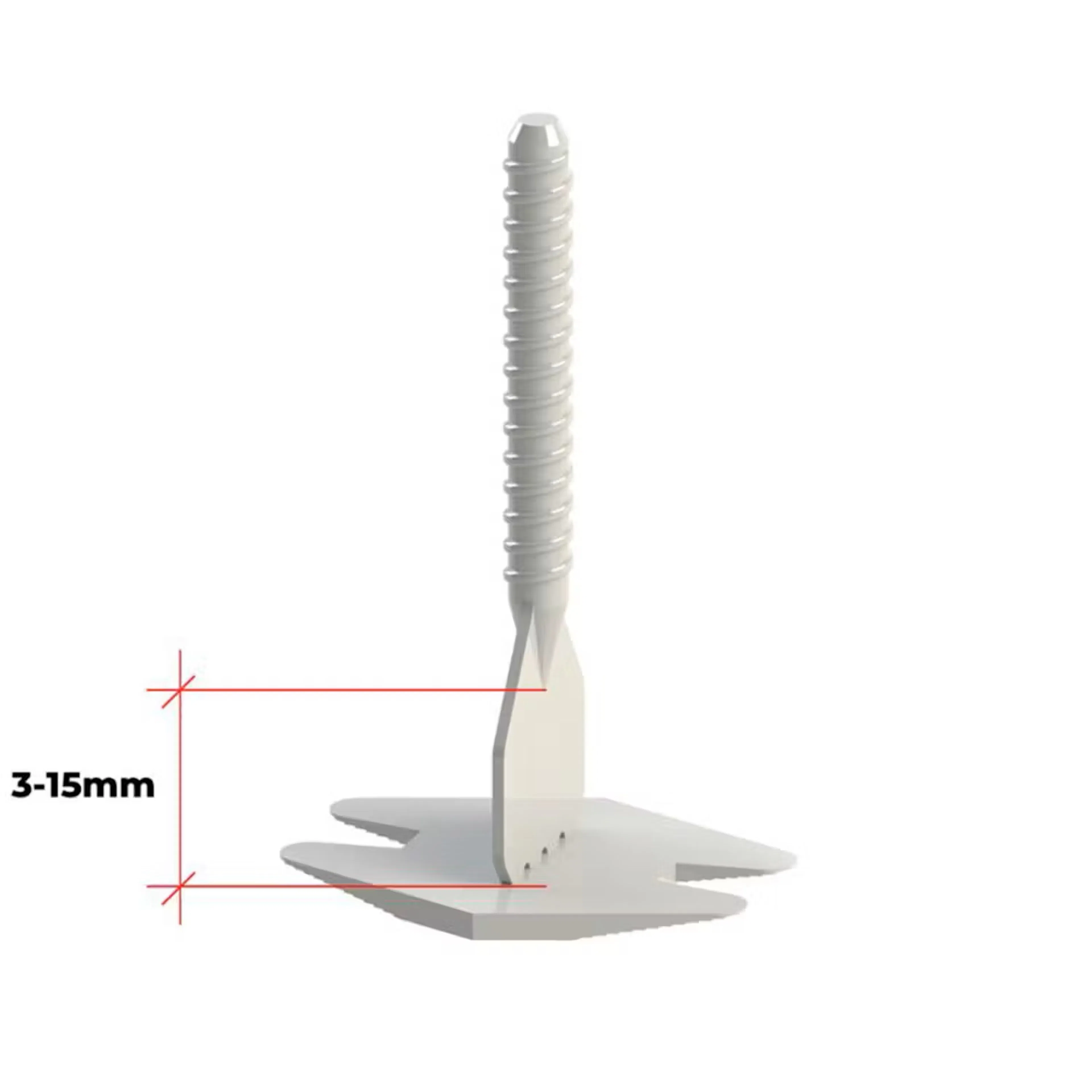 Hurricane Nivåskruv 2 mm 250 st