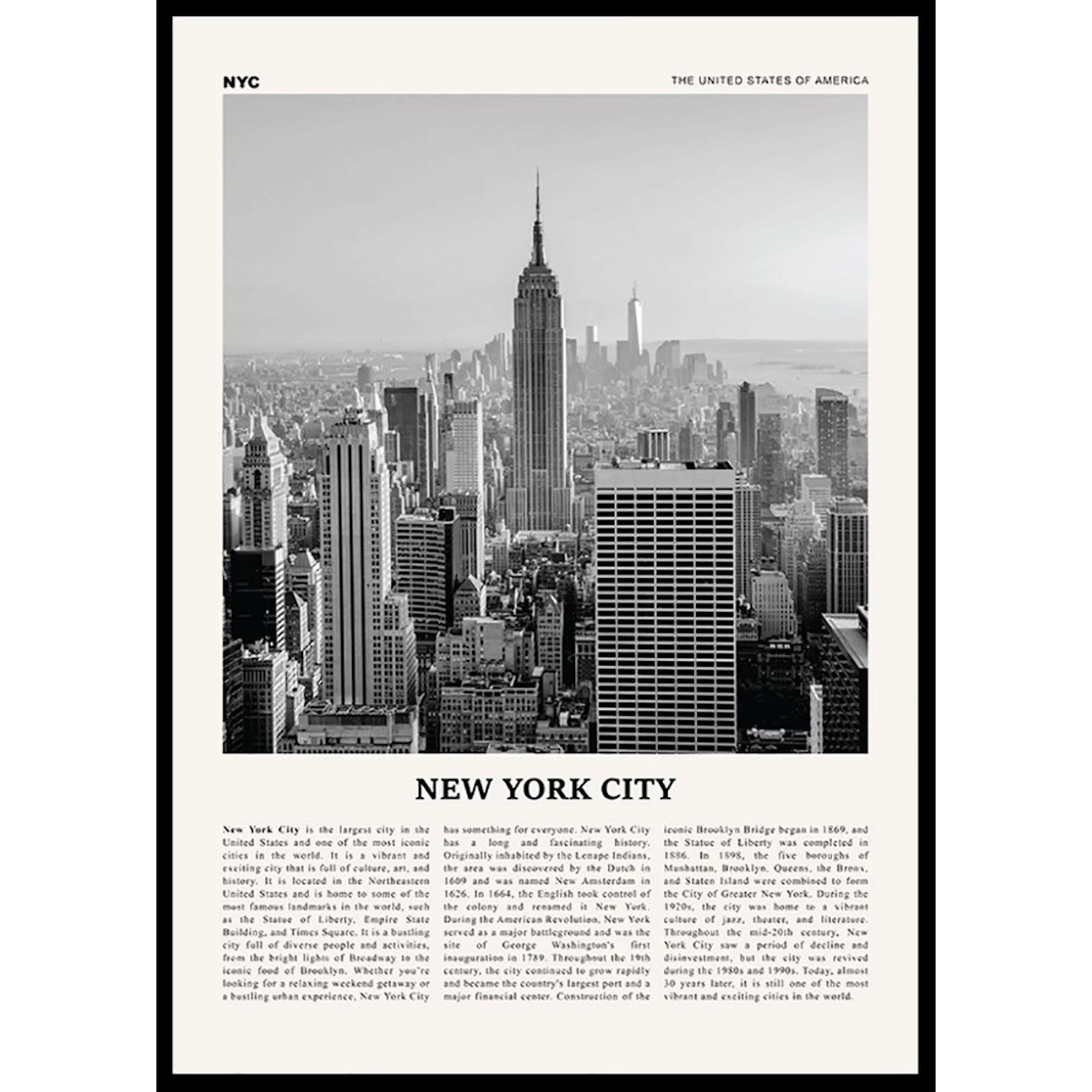 Poster Gallerix This Is New York City