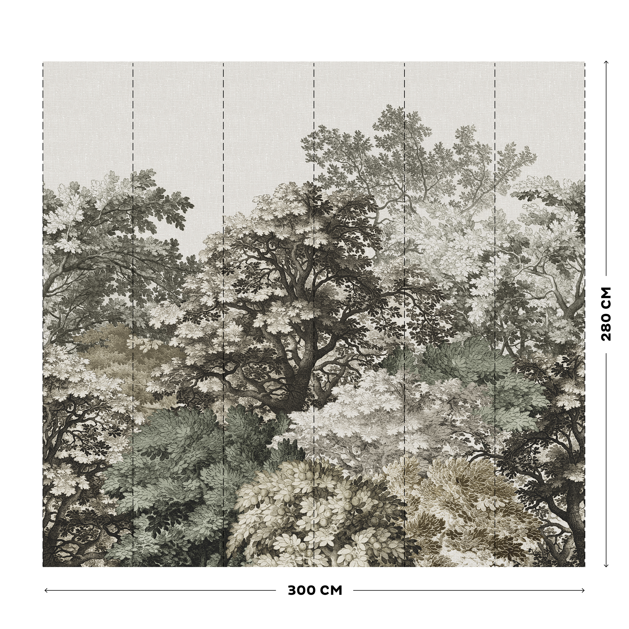 Fototapet Art For The Home Morris 300x280 cm