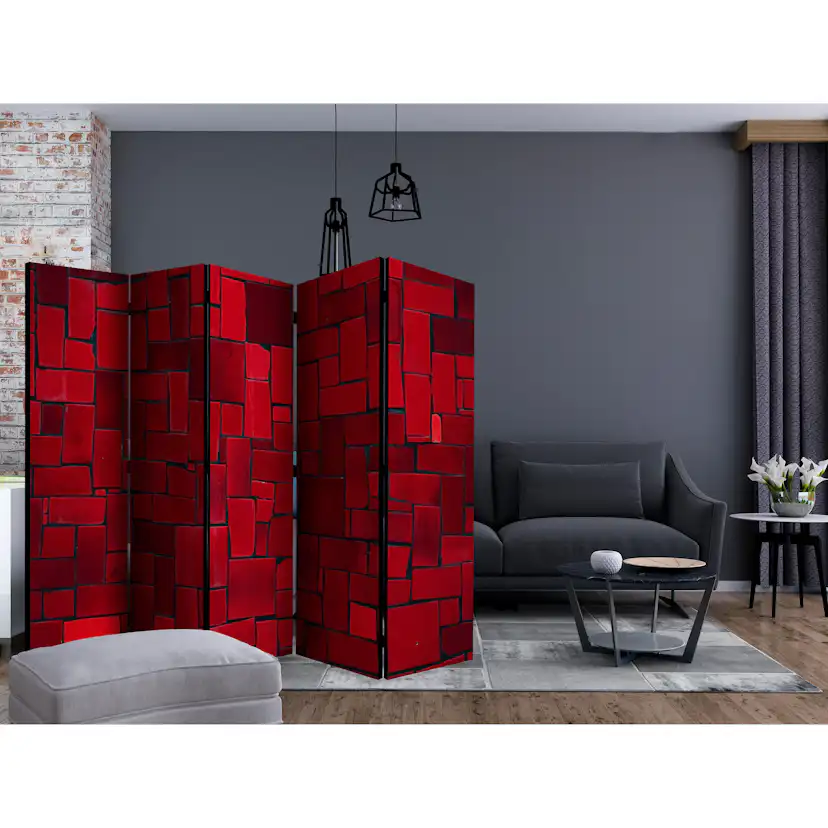 Rumsavdelare Arkiio Red Imagination II 225x172 cm