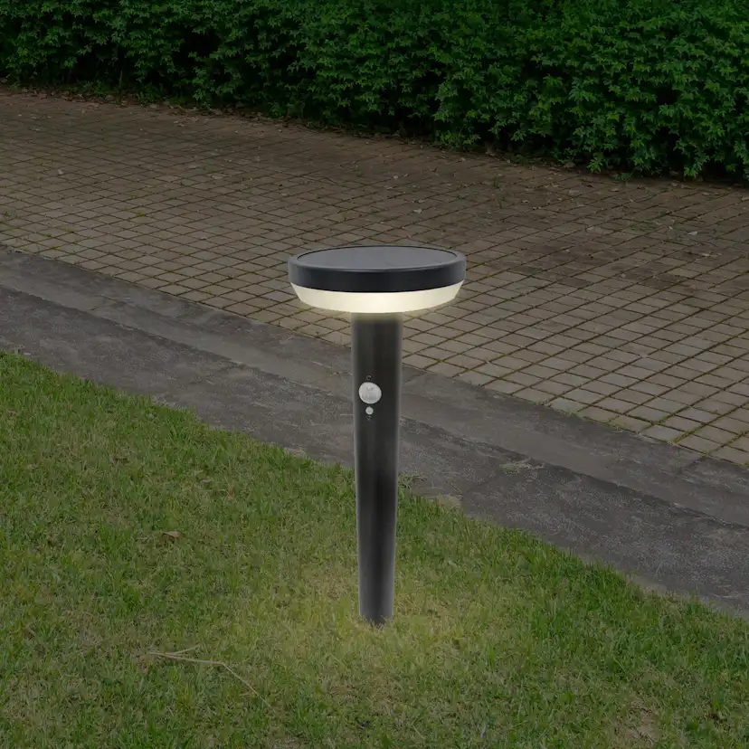 Solcellsarmat Gelia Hojskär Pollare Sensor Sv 67 Cm 3,7V 2200 Mah