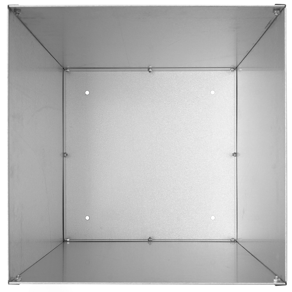 Kruka Skotte Garden Zinkplåt 60X60X55 cm