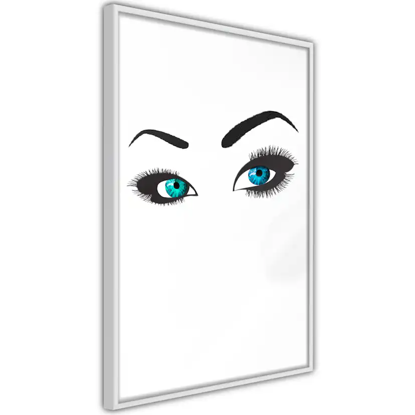 Poster Artgeist Affisch Two-Colored Eyes