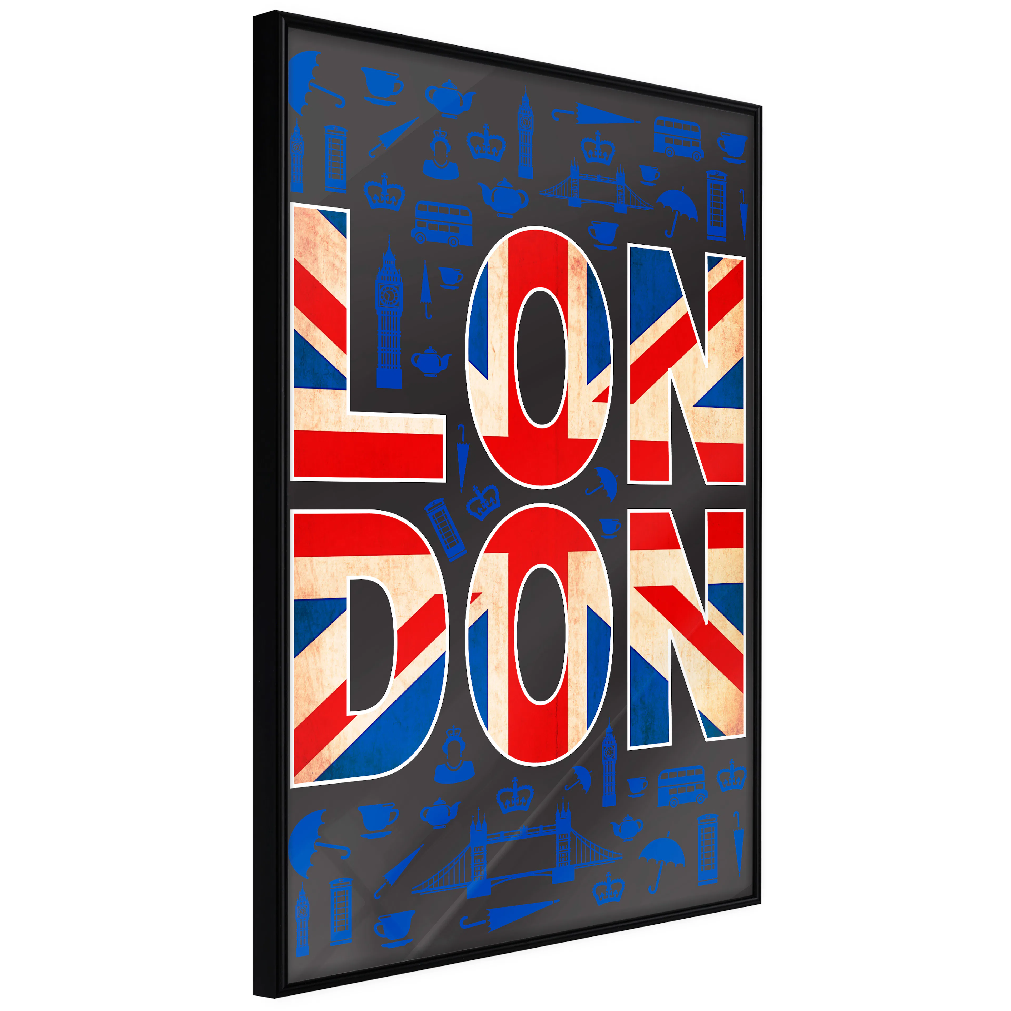 Affisch - City of Culture [Poster] 40x60 Svart ram, 40x60 cm