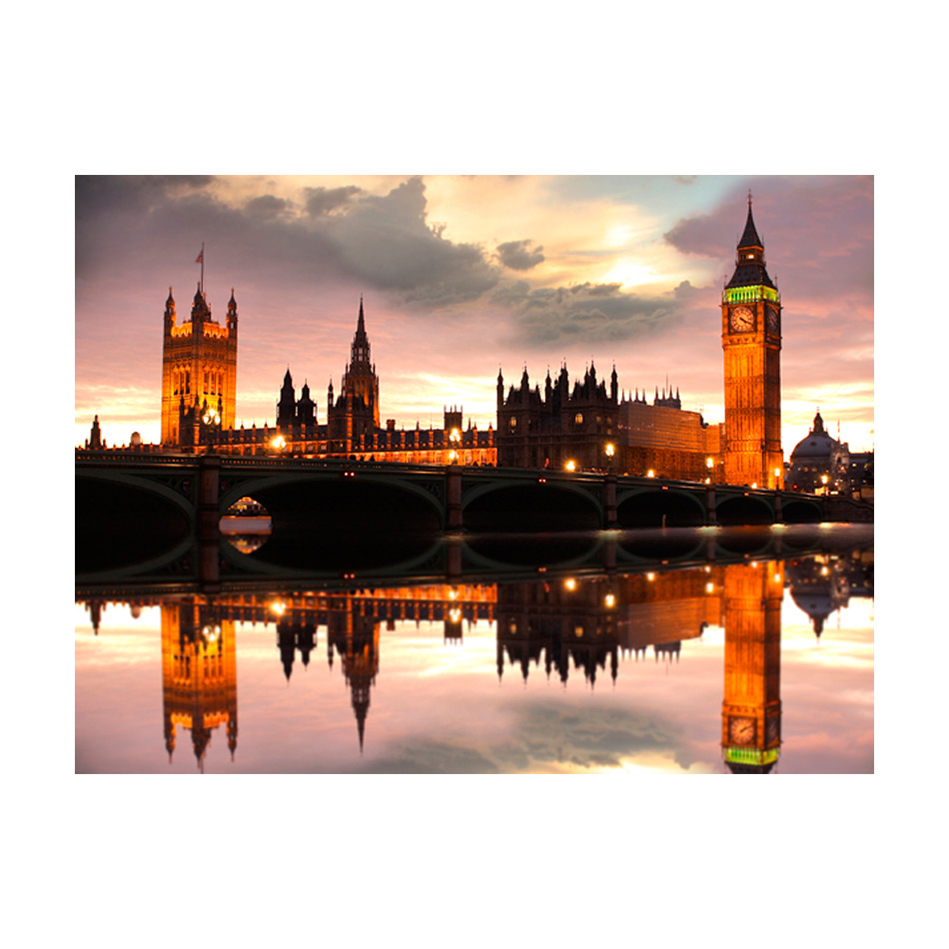 Fototapet Arkiio Big Ben I Kväll, London