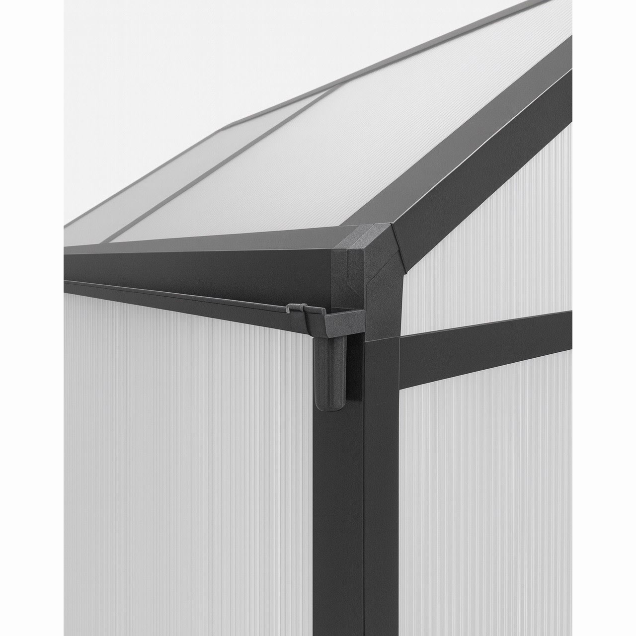 Växthus Green Land Solid 2,3 m² Polykarbonat