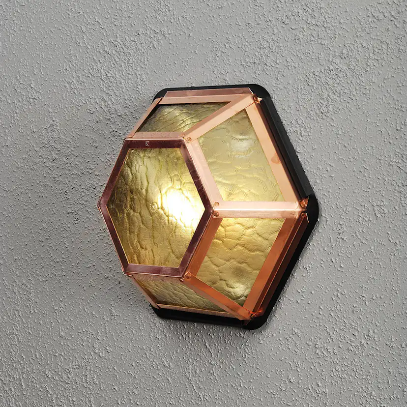 Väggplafond Gnosjö Konstsmide Castor E27