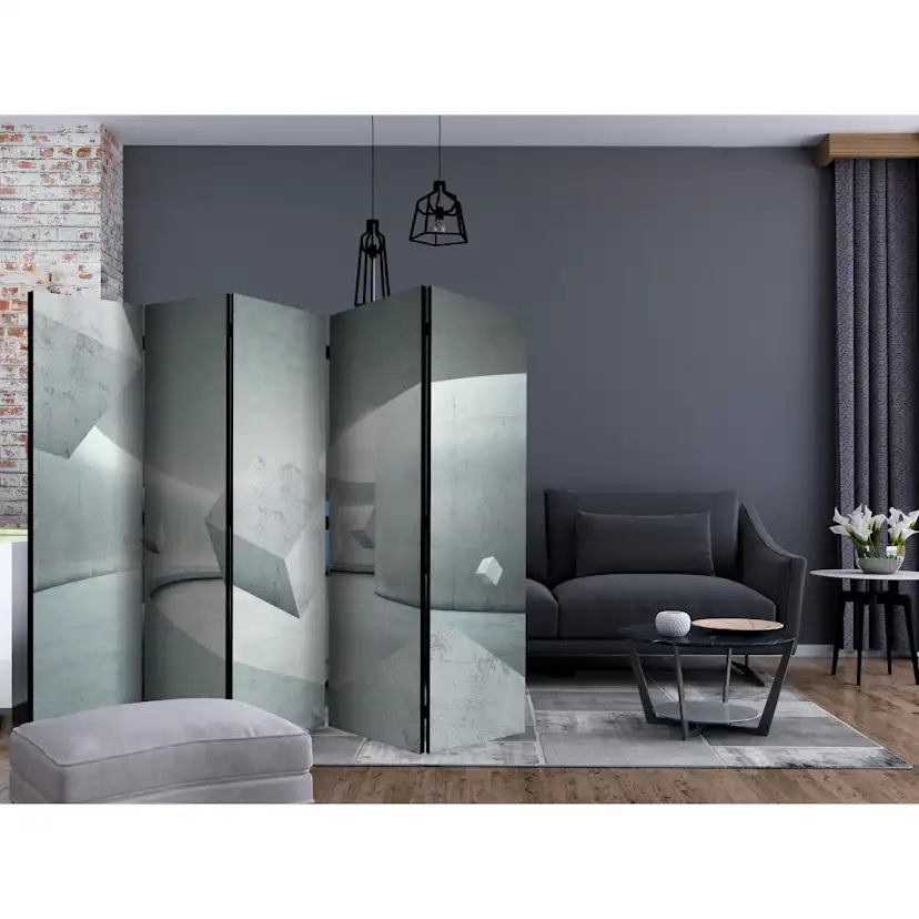 Rumsavdelare Arkiio Geometry of the Cube II 225x172 cm