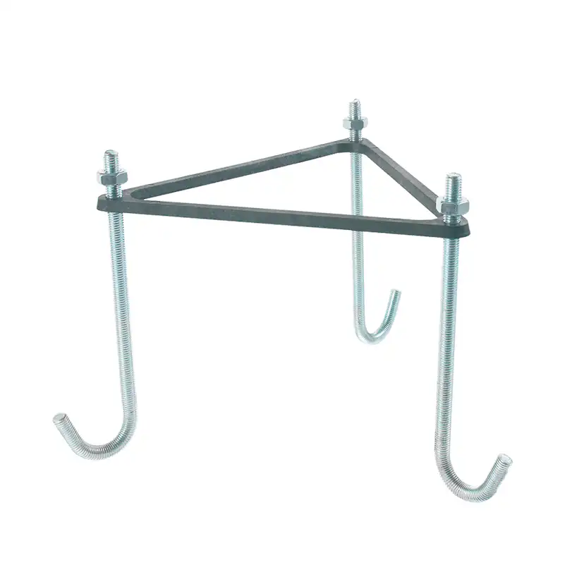 Ingjutningsfäste Norlys 305 för Utebelysning i Stål