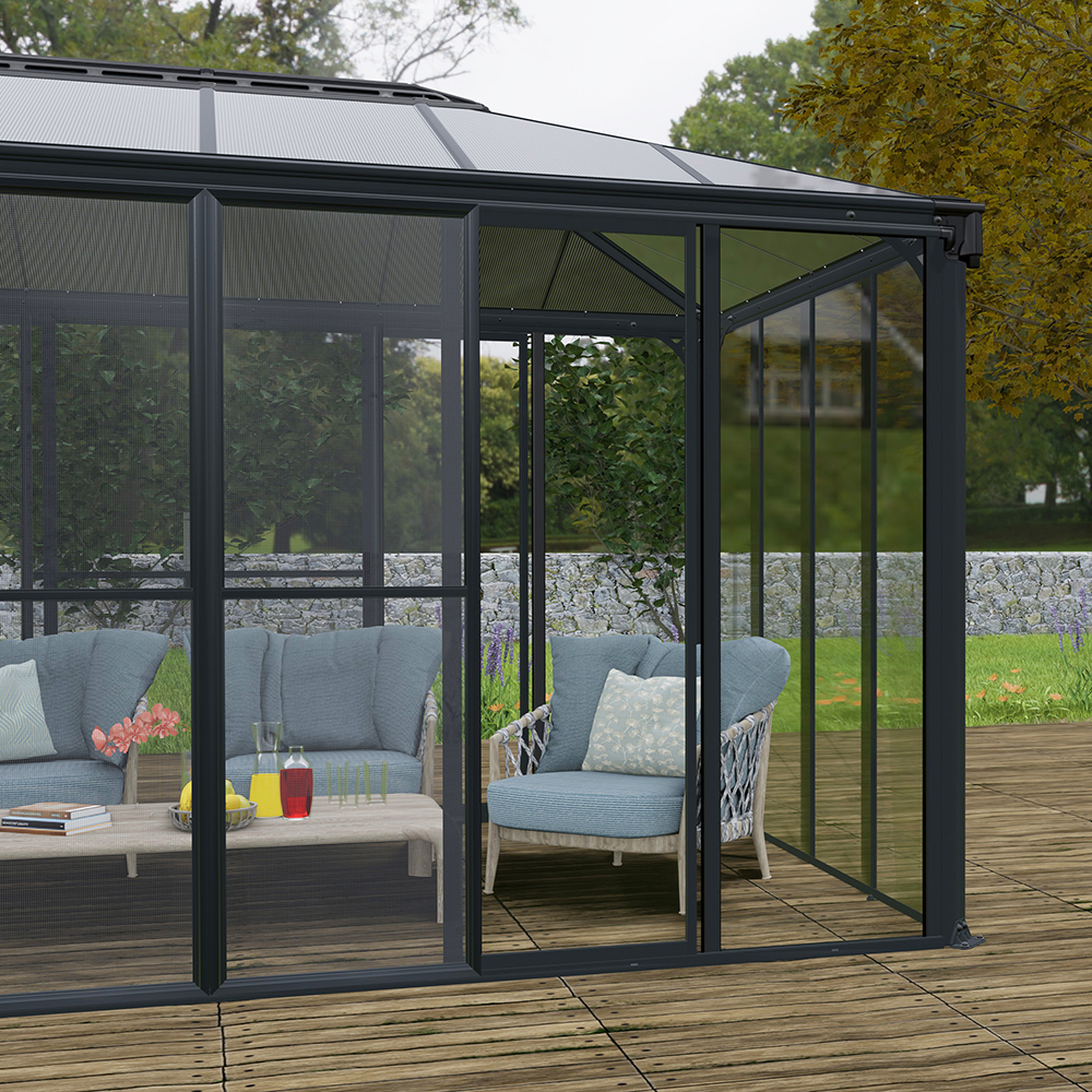 Skärmdörr Canopia by Palram för SanRemo / Ledro / Garda