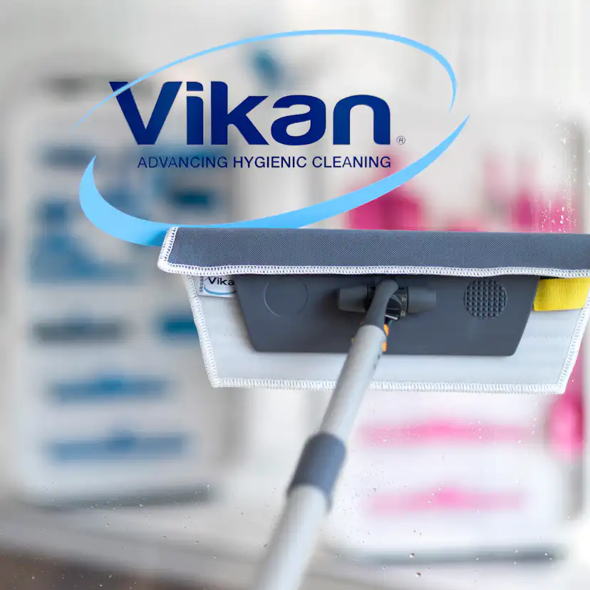 Mopp Vikan Kit Easyshine Kit m/Flexibelt Moppstativ