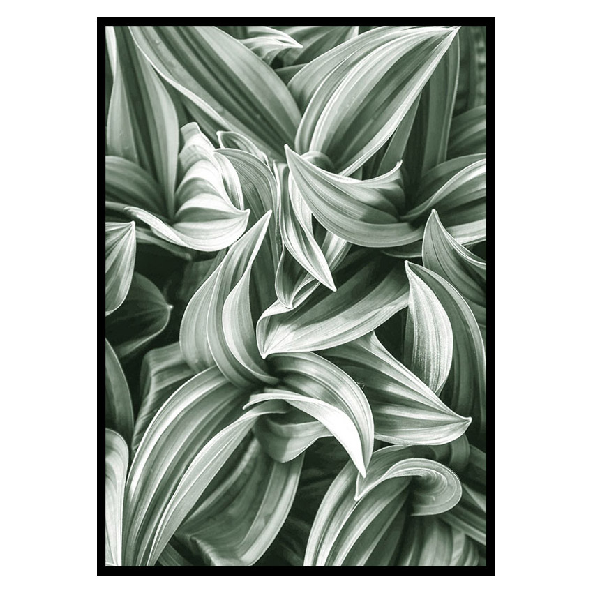 Poster Gallerix Bright Green Botanical No2