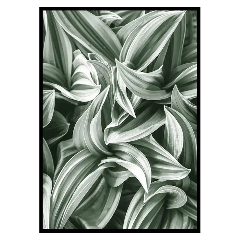 Poster Gallerix Bright Green Botanical No2
