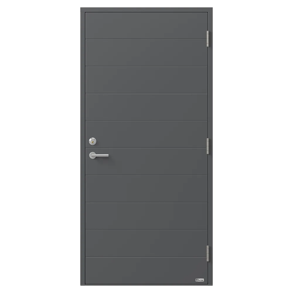 Väduren 872 9X20 H NCS S-7000-N BxH: 90x200 Höger, Grå NCS 7000-N
