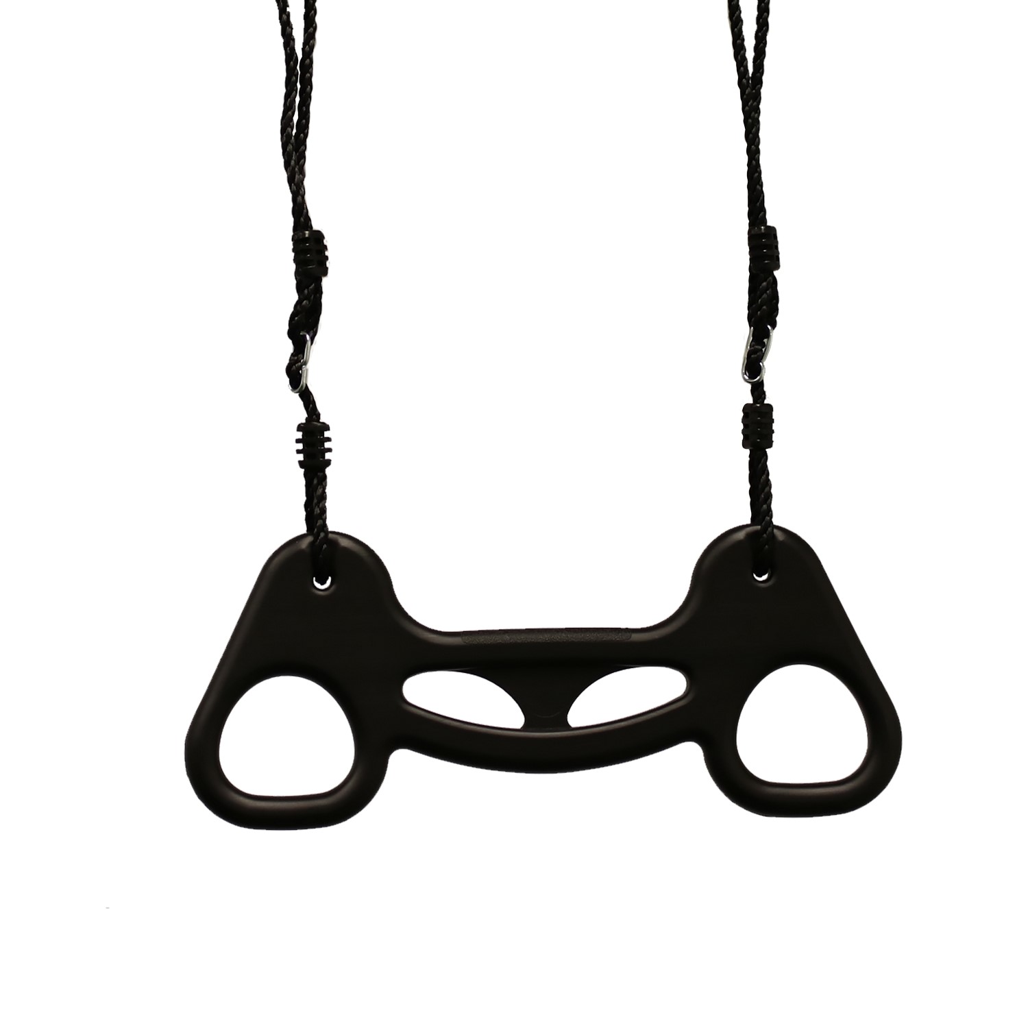 Trapetsgunga Nordic Play Plast med Rep Svart