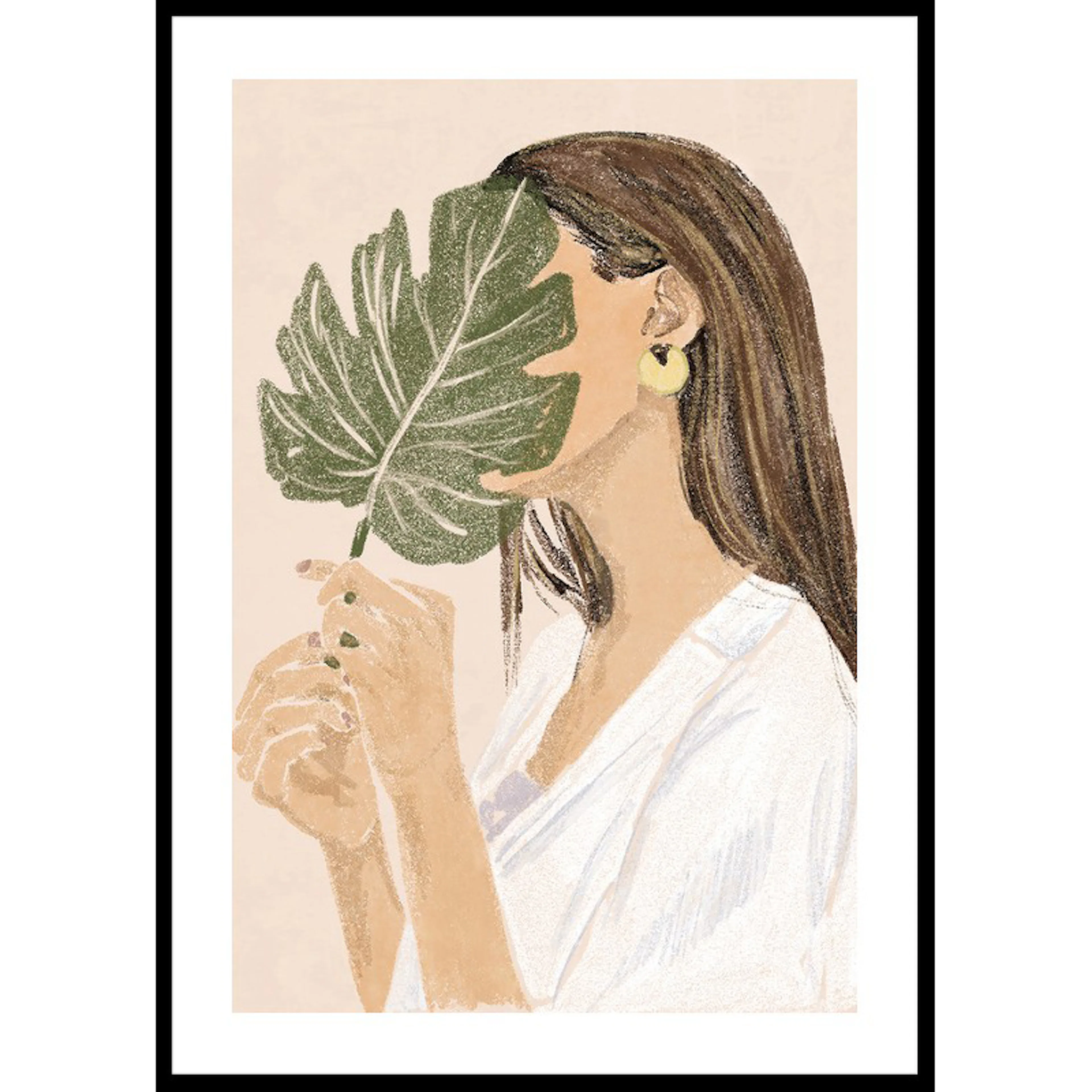 Boho Woman Portrait 70x100 70x100 cm