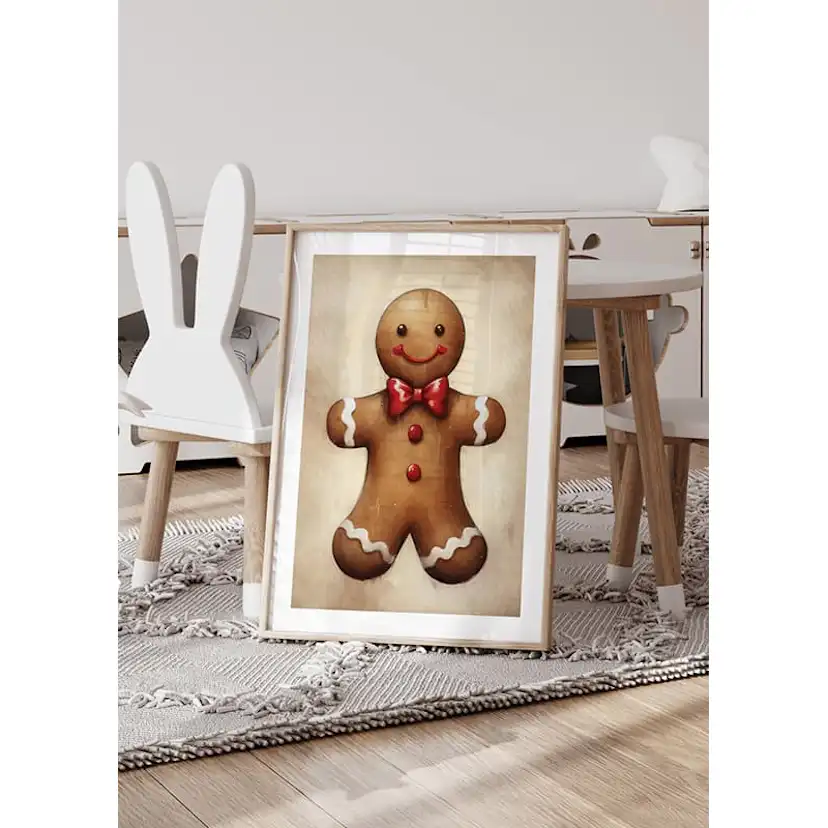 Poster Gallerix Happy Gingerbread Man