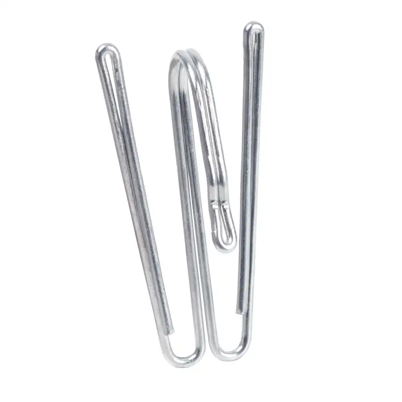 Gardintillbehör Kirsch 2-Fingerkrok Hög 10-pack Nickel