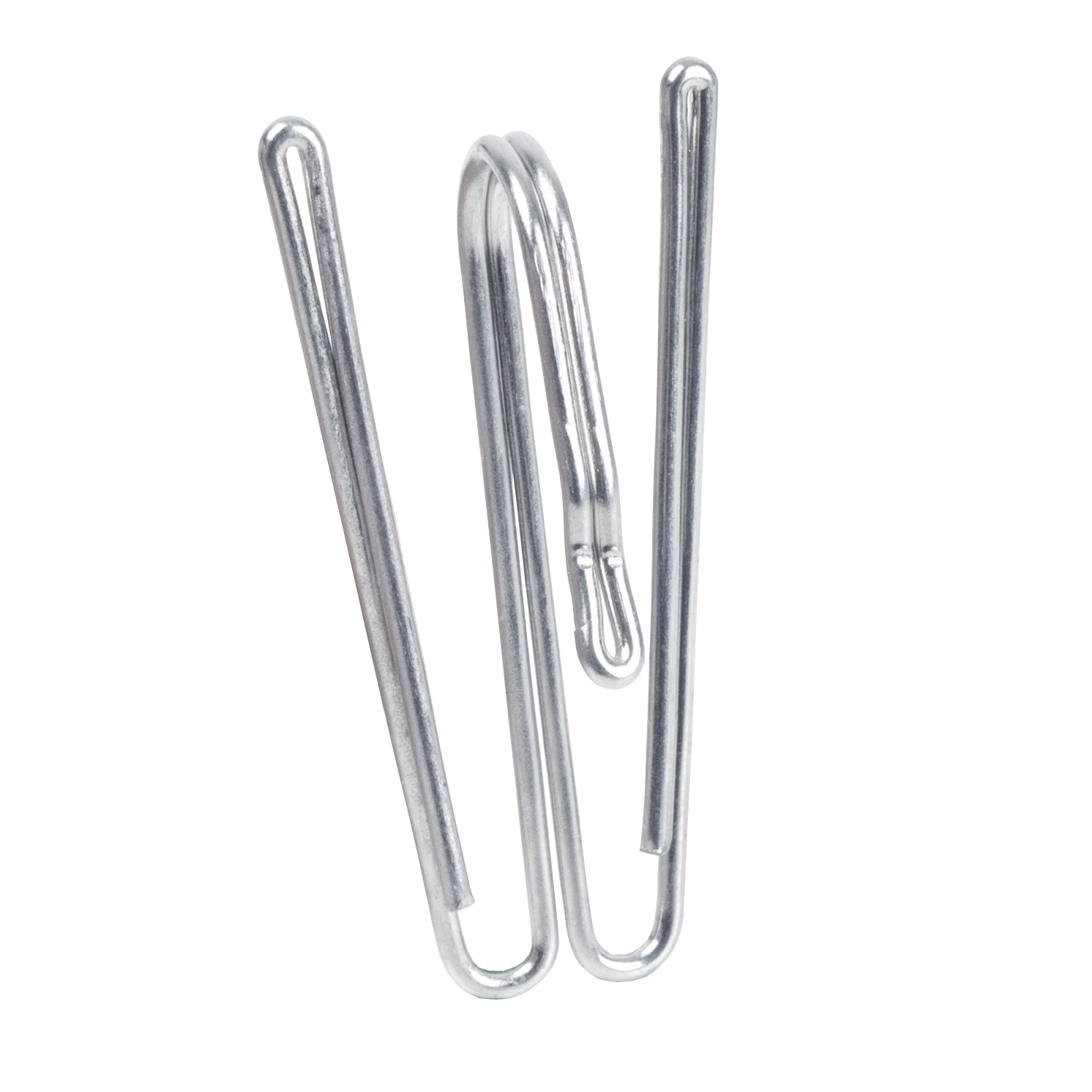 Gardintillbehör Kirsch 2-Fingerkrok Hög 10-pack Nickel