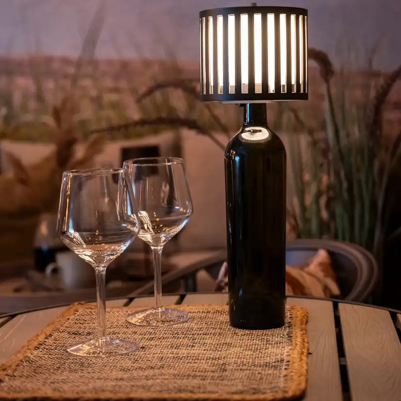 Bordslampa Gnosjö Konstsmide Bottle USB