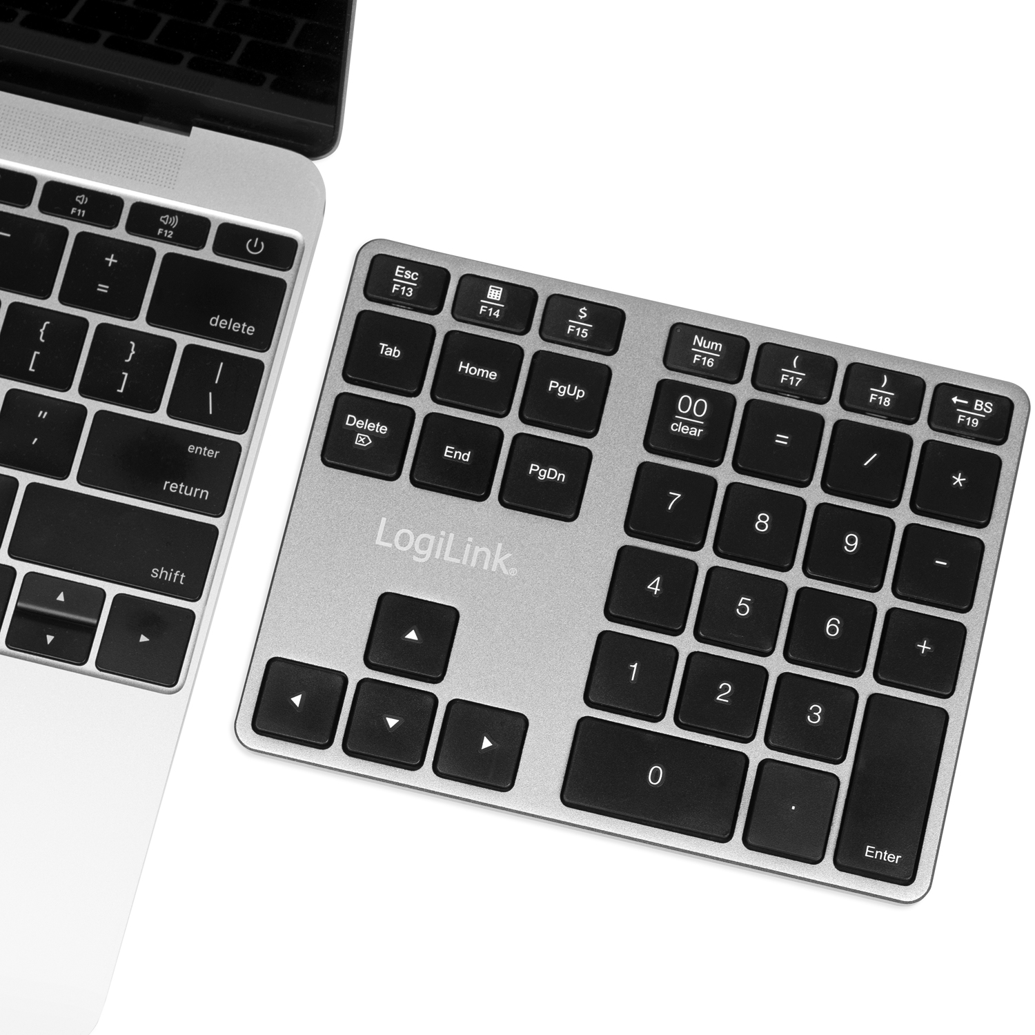 Trådlöst Numeriskt Tangentbord LogiLink Med Piltangenter