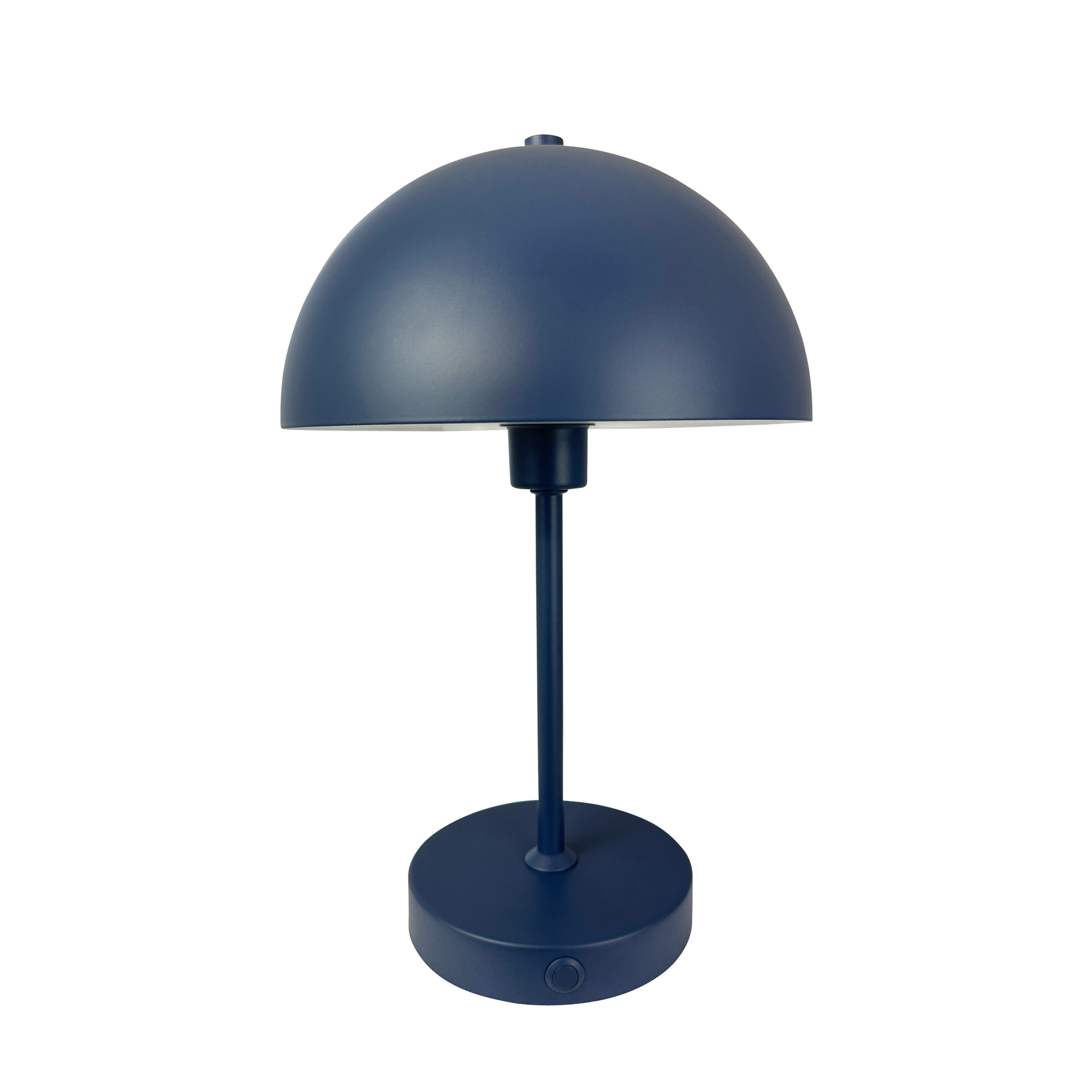 Portabel Bordslampa Dyberg Larsen Stockholm LED Uppladdnings Blå