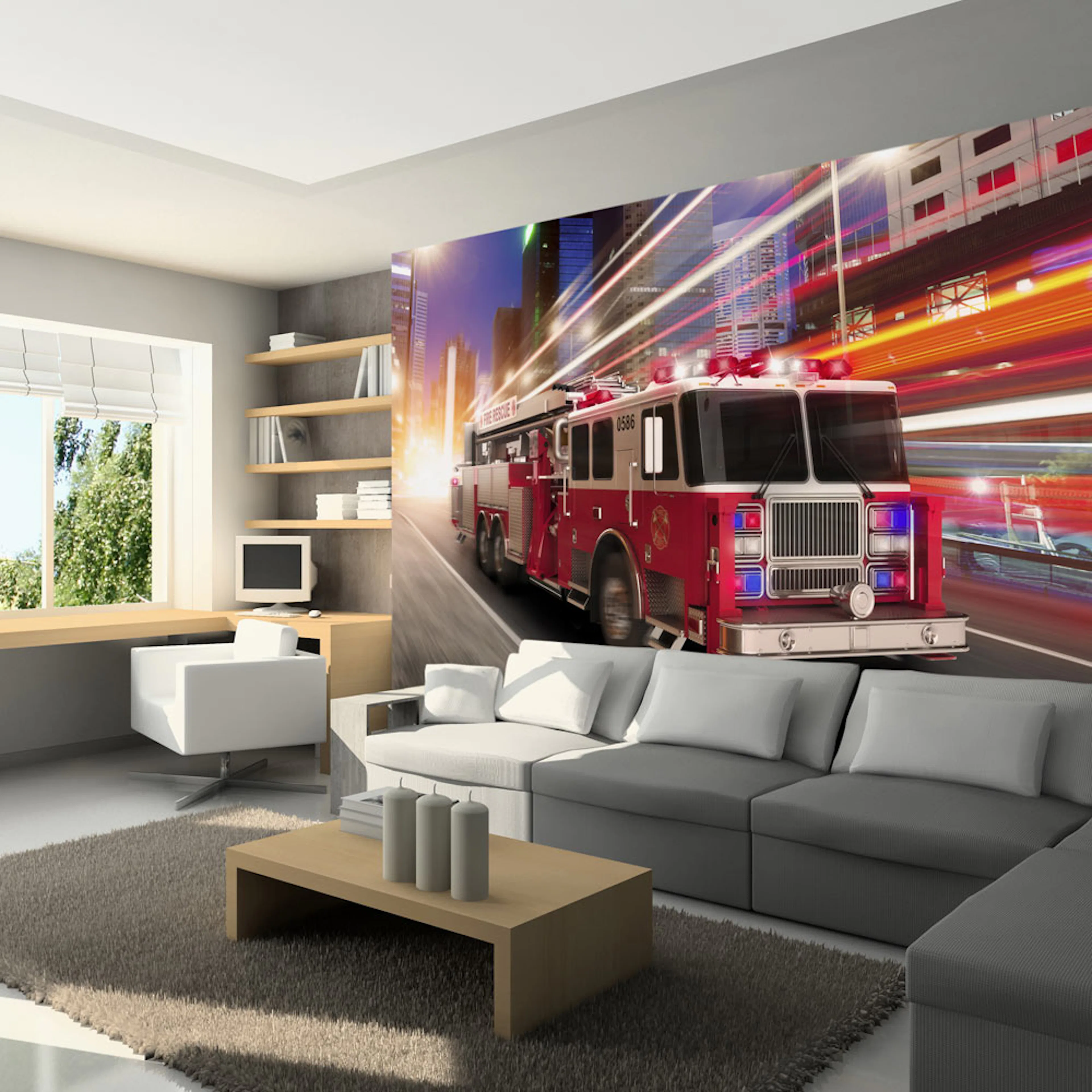 Fototapet Arkiio Fire Truck