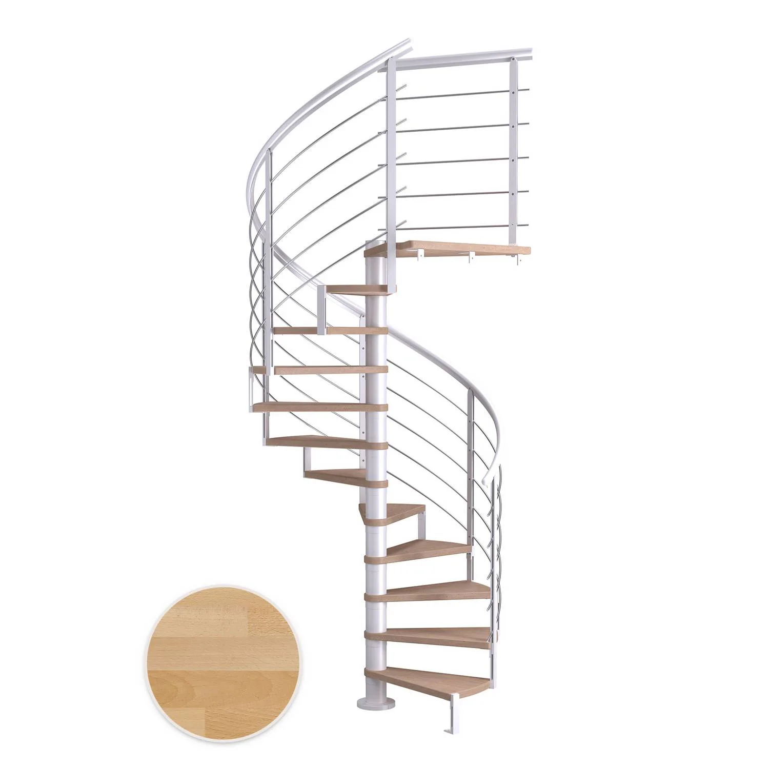 Spiraltrappa Dolle Montréal Bok Oljad Design