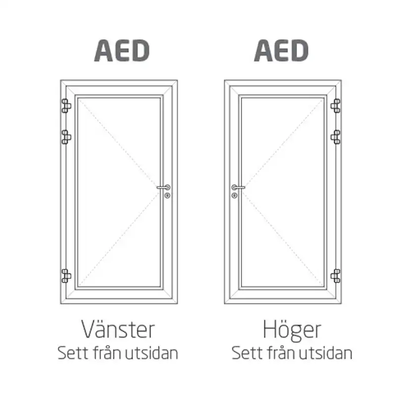 Ytterdörr NorDan HelAlu