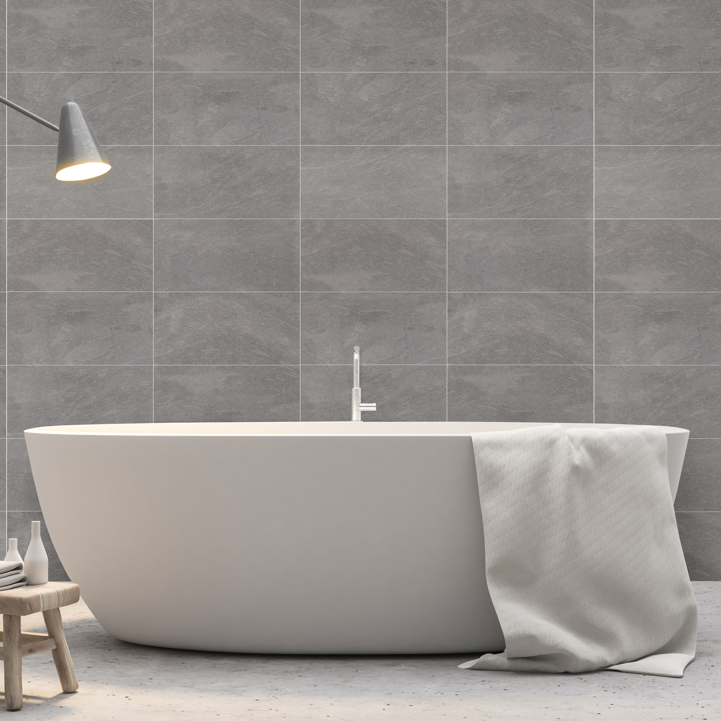 Våtrumsskiva BerryAlloc Skiffer Natur Gloss Finish