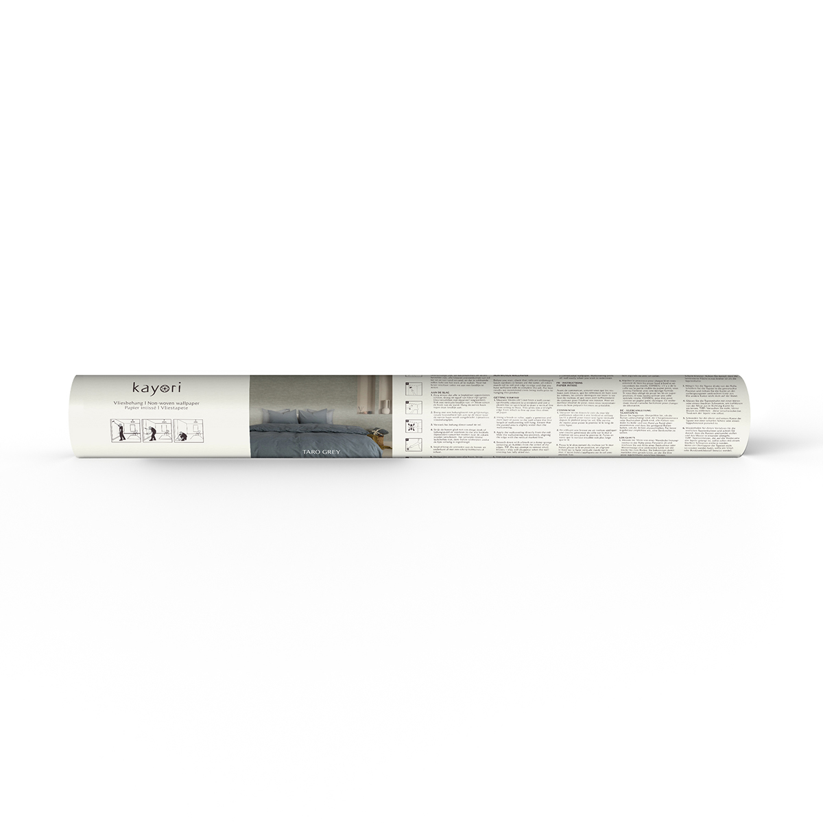 Tapet Kayori Taro Grey