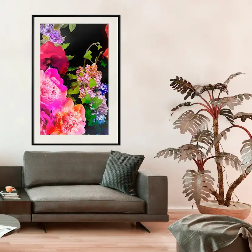 Poster Artgeist Affisch Land of Flowers