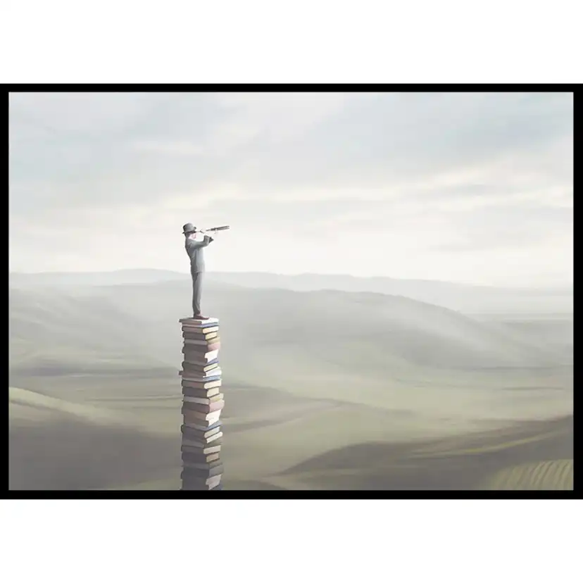 Poster Gallerix Tower Of Books