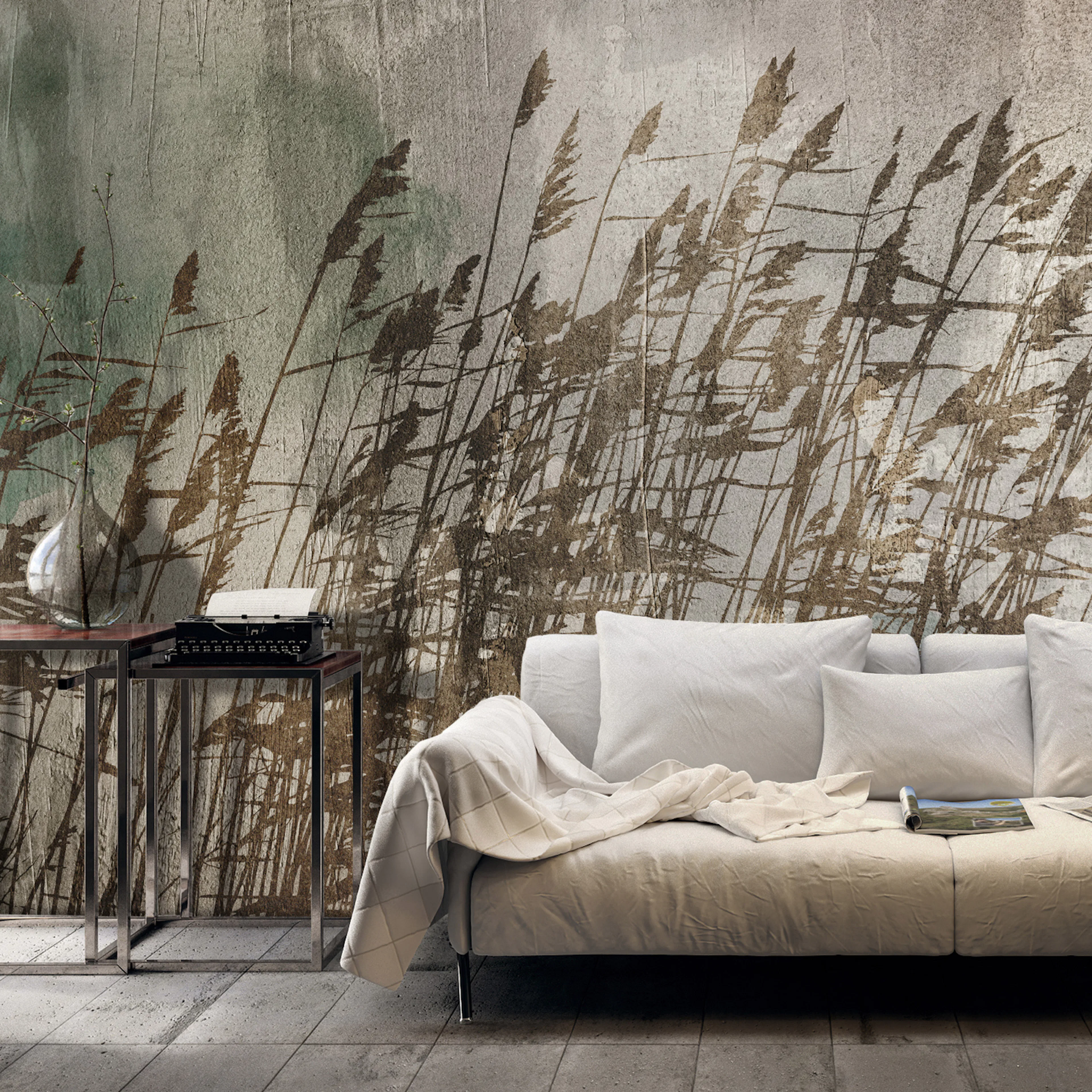 Fototapet - Water Grasses 450x315 450x315 cm