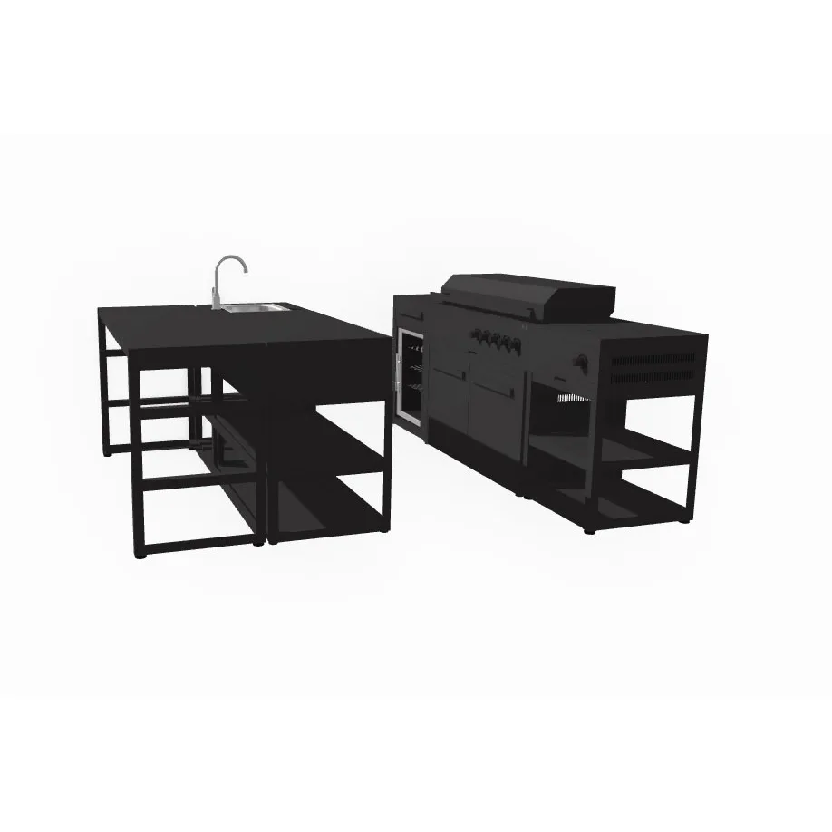 Fristående Utekök Myoutdoorkitchen Nordic Line Aarhus