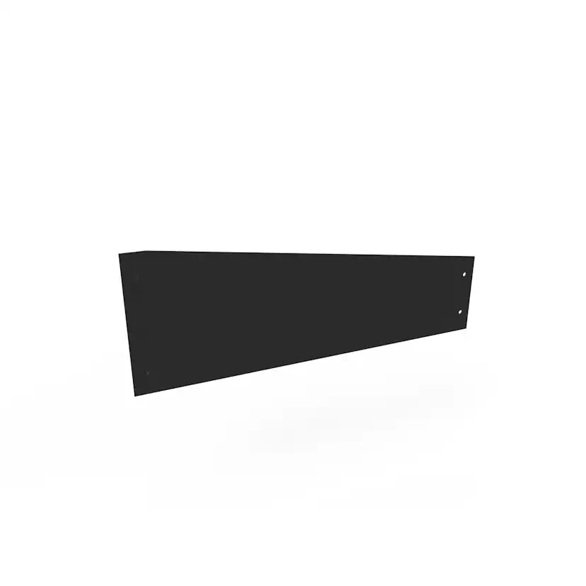 Planteringskant Flexigarden Svart Övergång 120-180 mm 500 mm