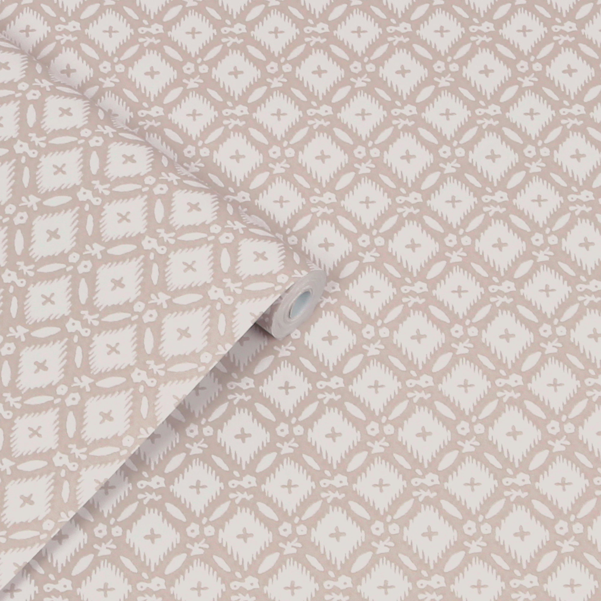 Tapet Laura Ashley Vitbrook Dove Grå 118474