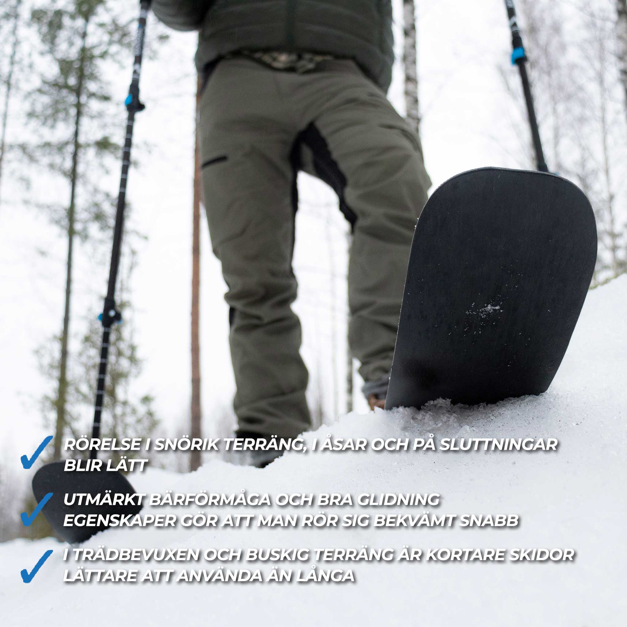 Turskidor Trekker 120 cm